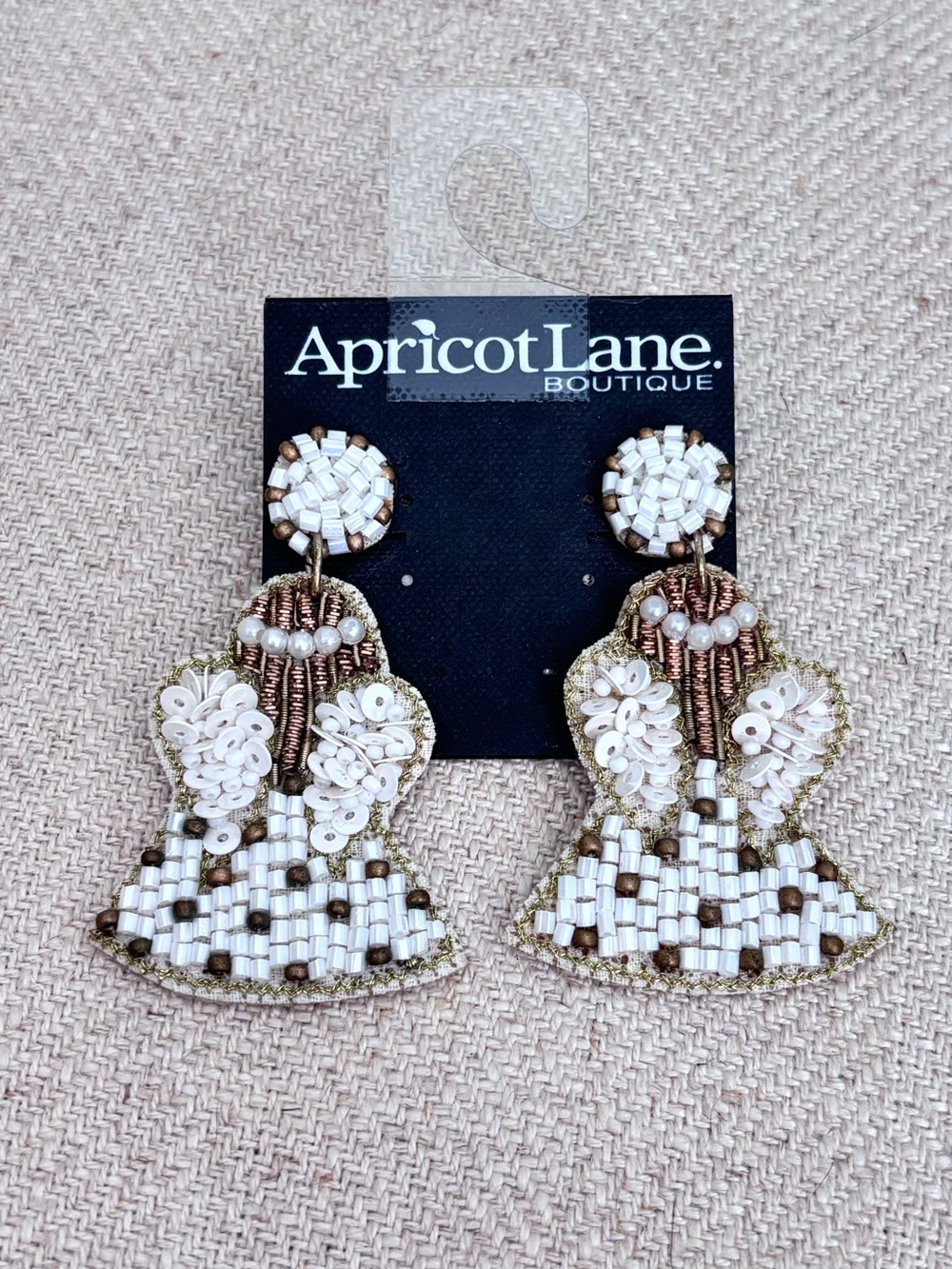 NWT Apricot Lane “soaring angel” Earrings